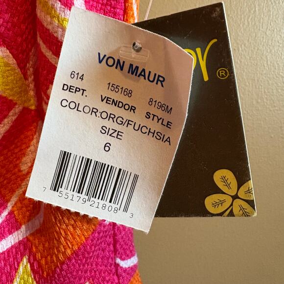 Julian Taylor Women Casual Formal Floral Sleeveless Dress Fit & Flare Size 6 - Picture 2 of 6